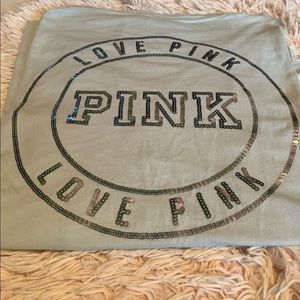 Woman’s pink long sleeve tee size medium